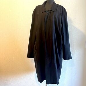 Vivaldi black trench coat